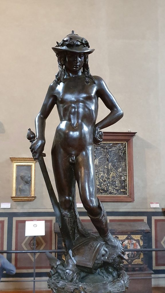 Bronze Statue of David by Donatello