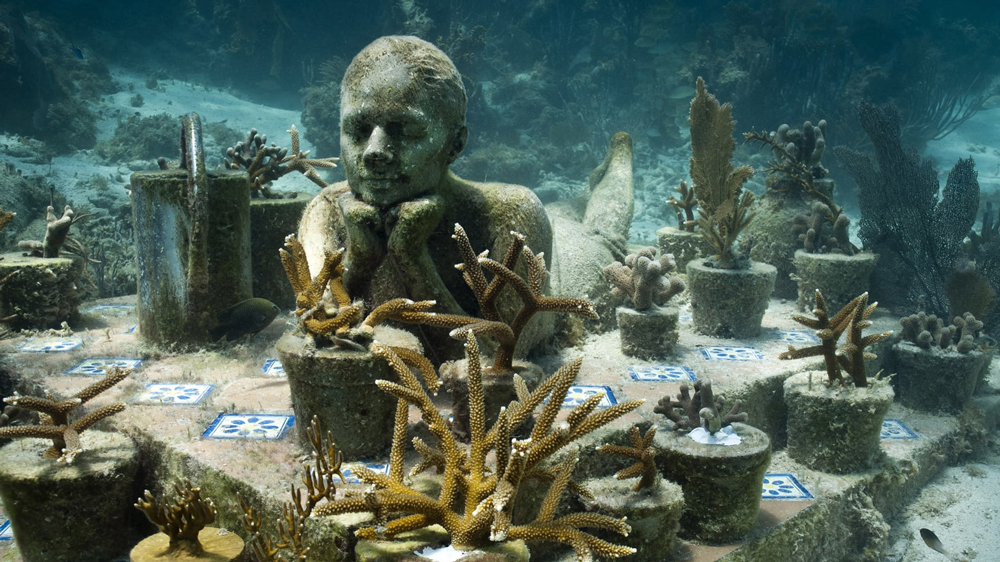 jason decaires taylor underwater sculpture