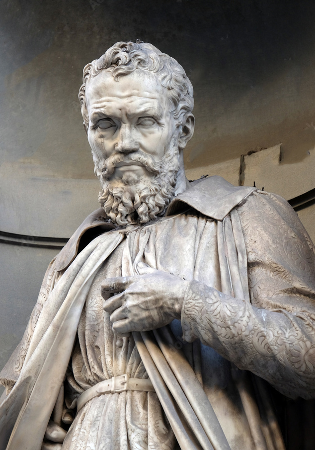 Statue of Michelangelo Buonarroti