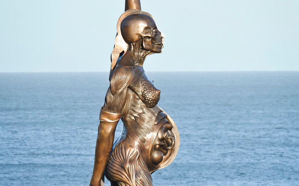 Damien Hirst Verity Statue
