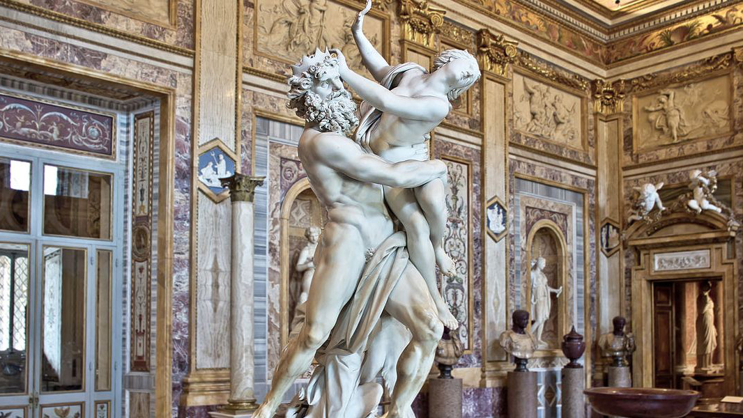 Pluto and Proserpina Statue