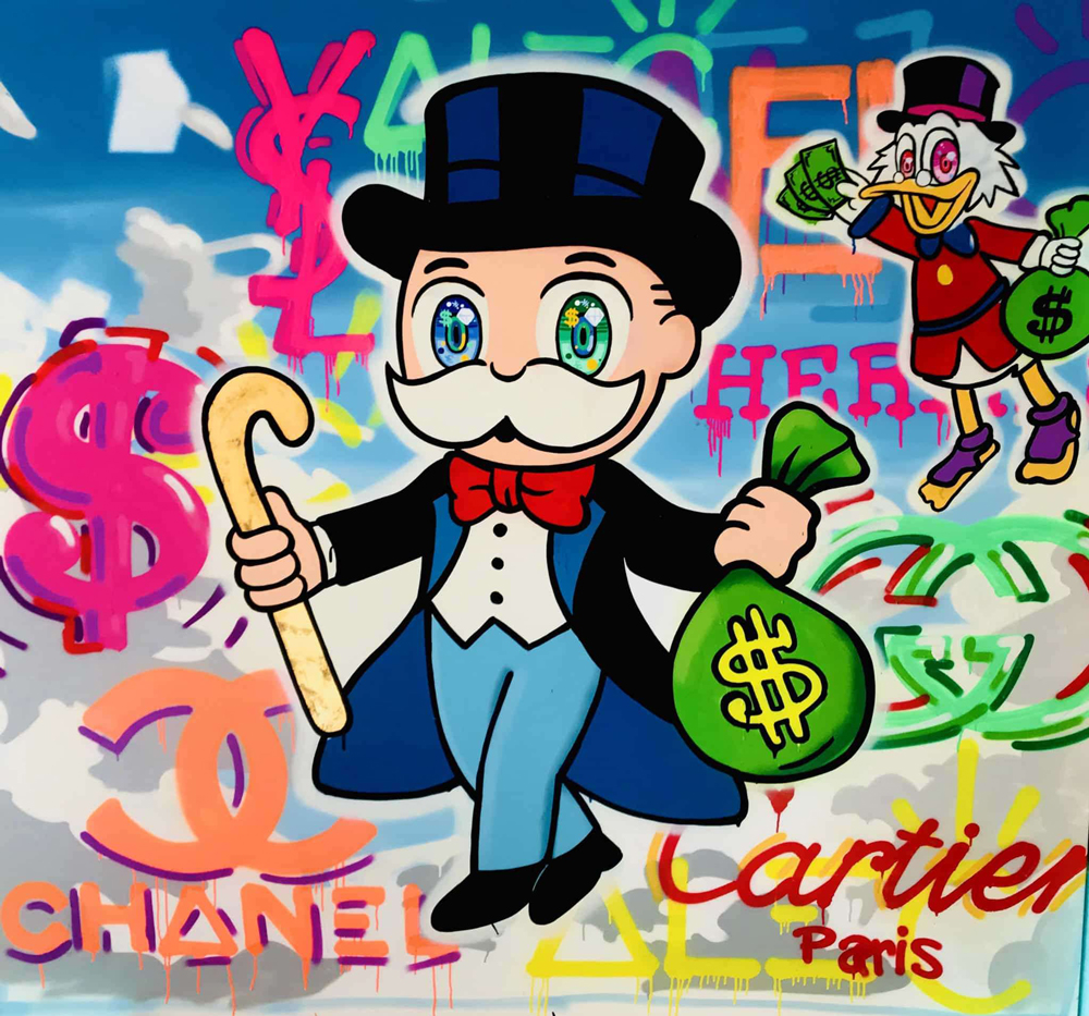 Artist Alec Monopoly