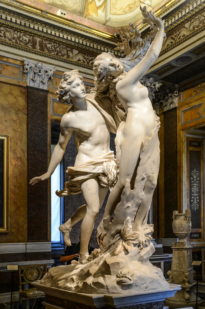 Apollo and Daphne Sculpture