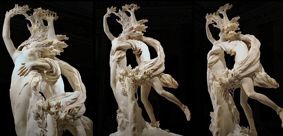 Apollo and Daphne Sculpture