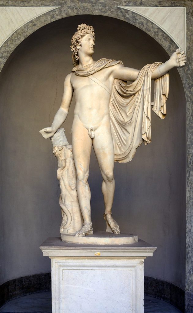 statue of apollo