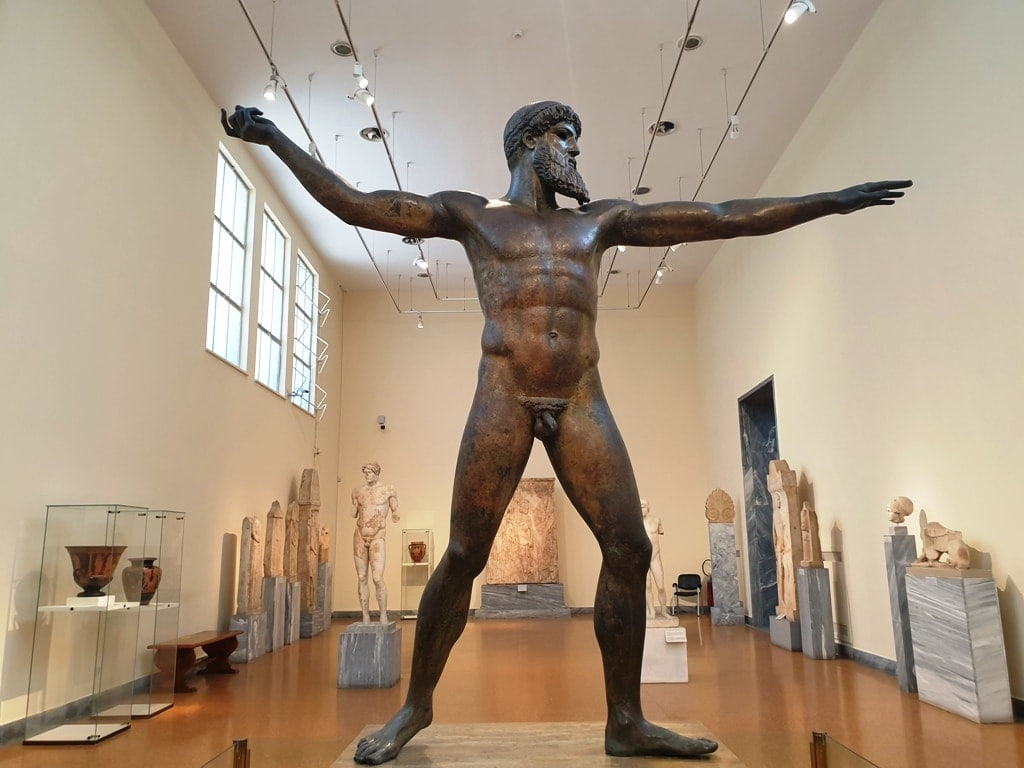 Ancient Greek God Statues