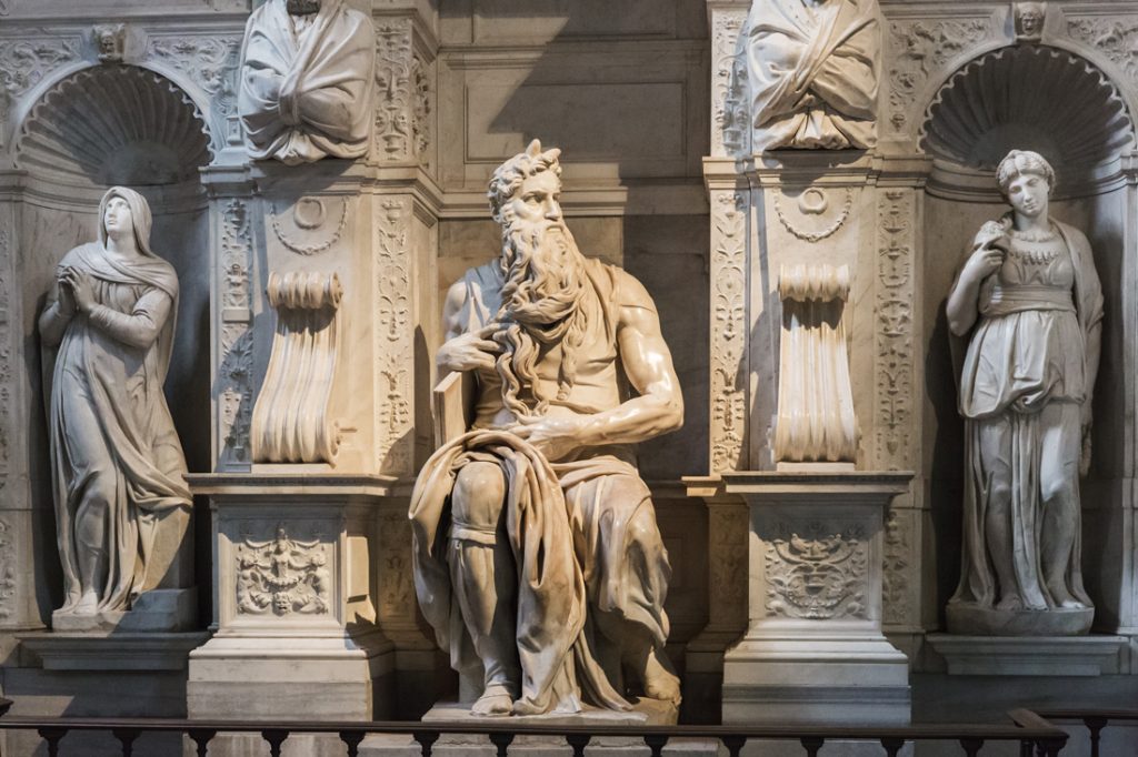 michelangelo's moses