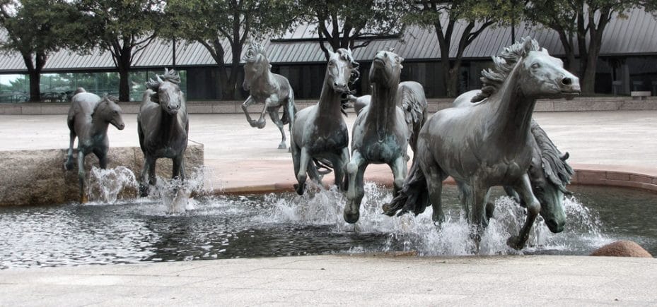 Mustangs of Las Colinas