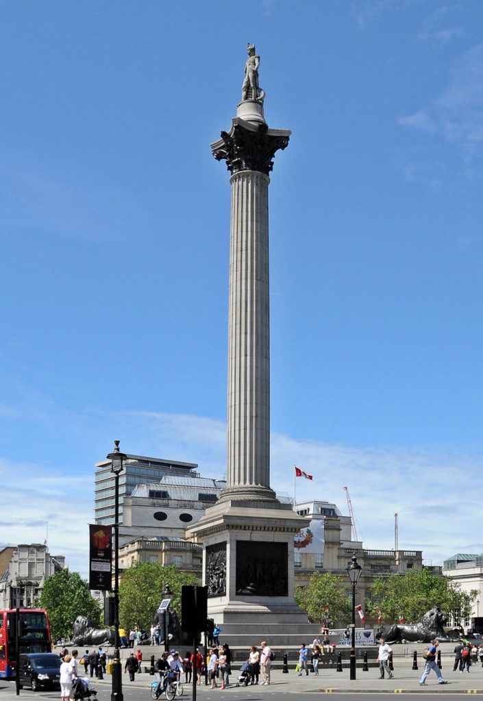 trafalgar square statue
