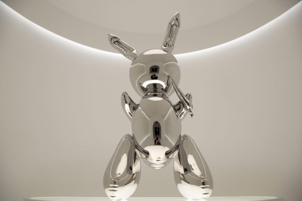 jeff koons rabbit