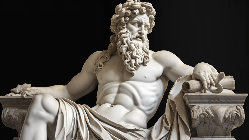 Ancient Greek God Statues