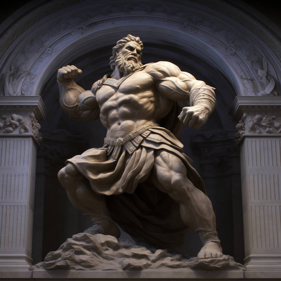 Hercules Statue