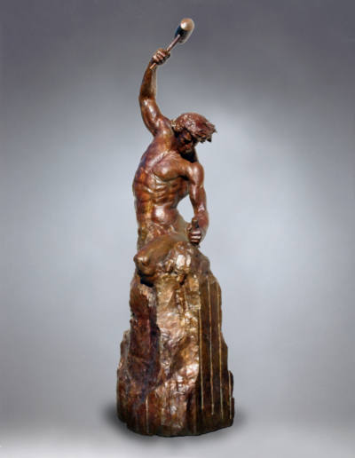 self made man statue