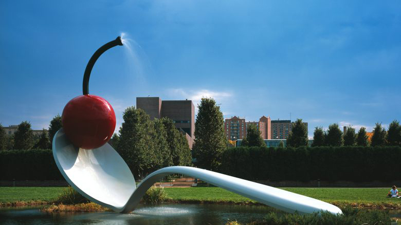 Spoonbridge And Cherry Sculpture