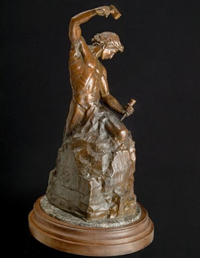self made man statue