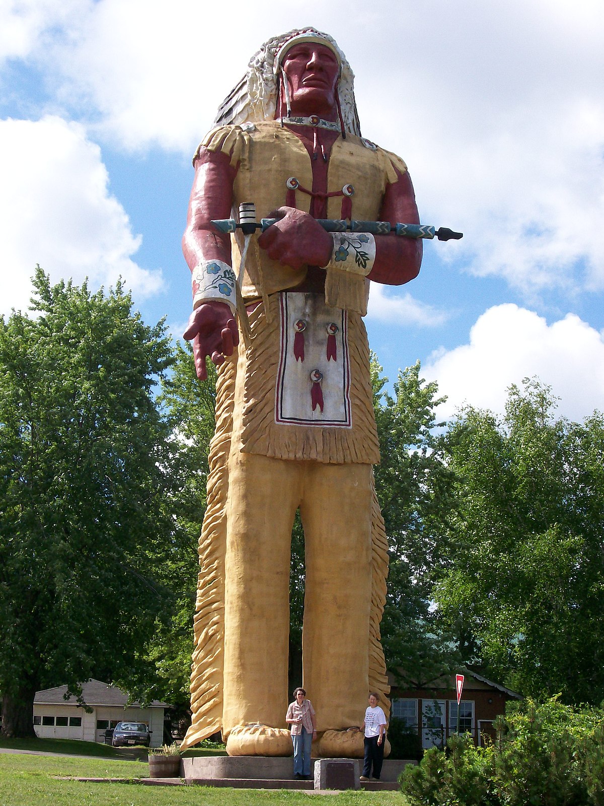Statue of Hiawatha