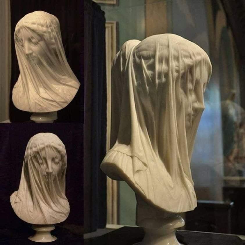 The Veiled Virgin Statue