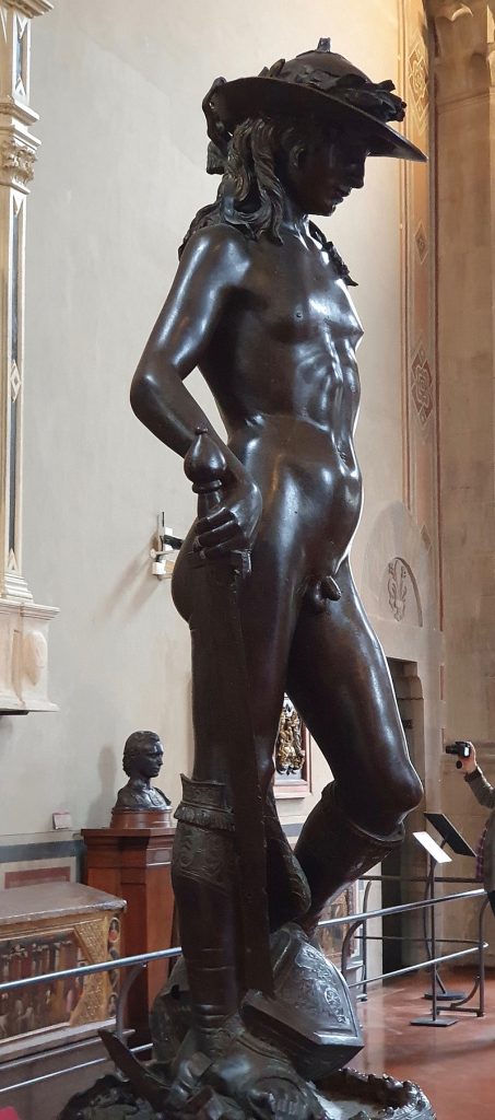 Bronze Statue of David by Donatello