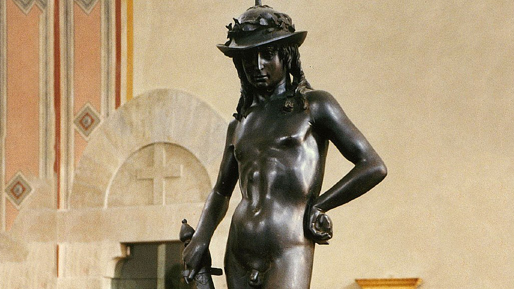 Bronze Statue of David by Donatello