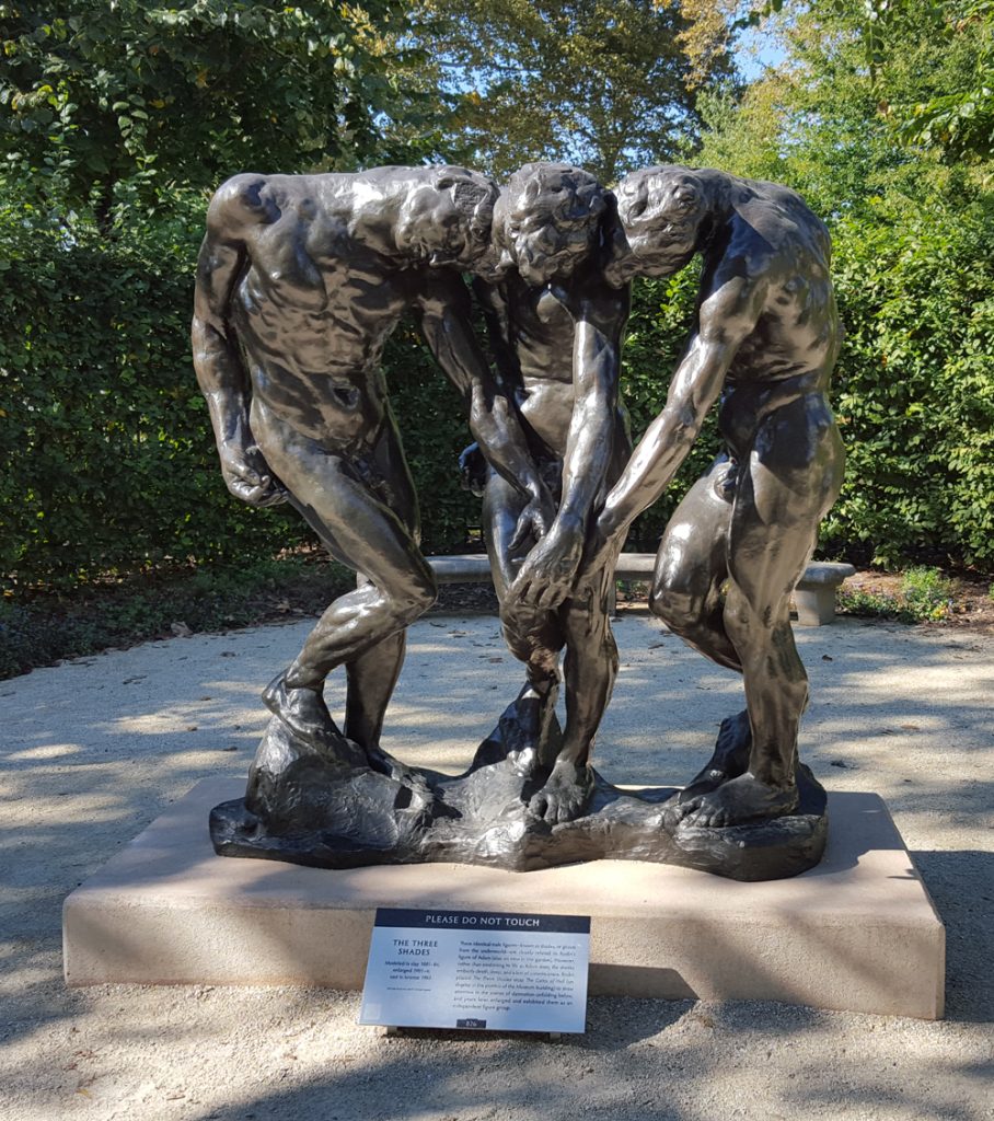 The Three Shades Sculpture