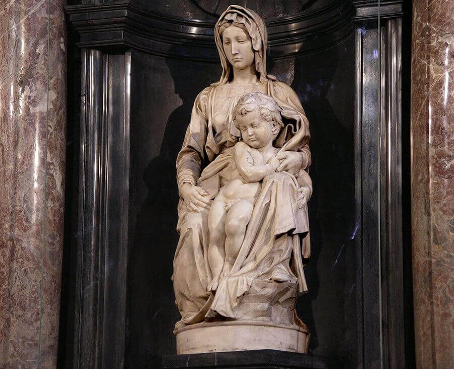 michelangelo bruges madonna