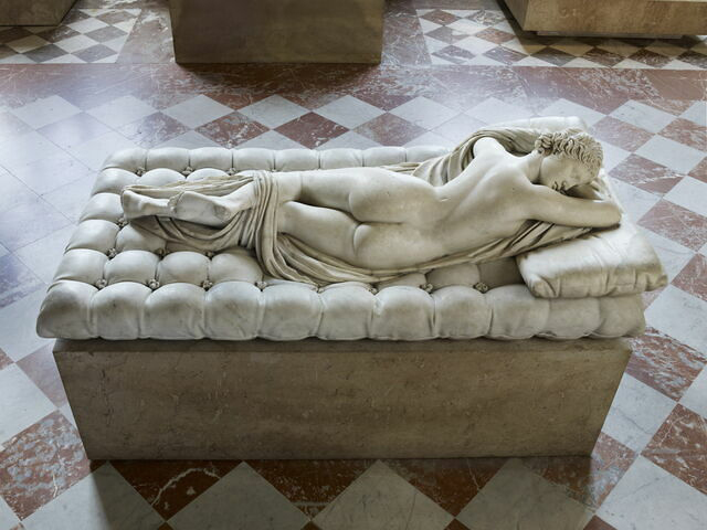Sleeping Hermaphroditus Statue