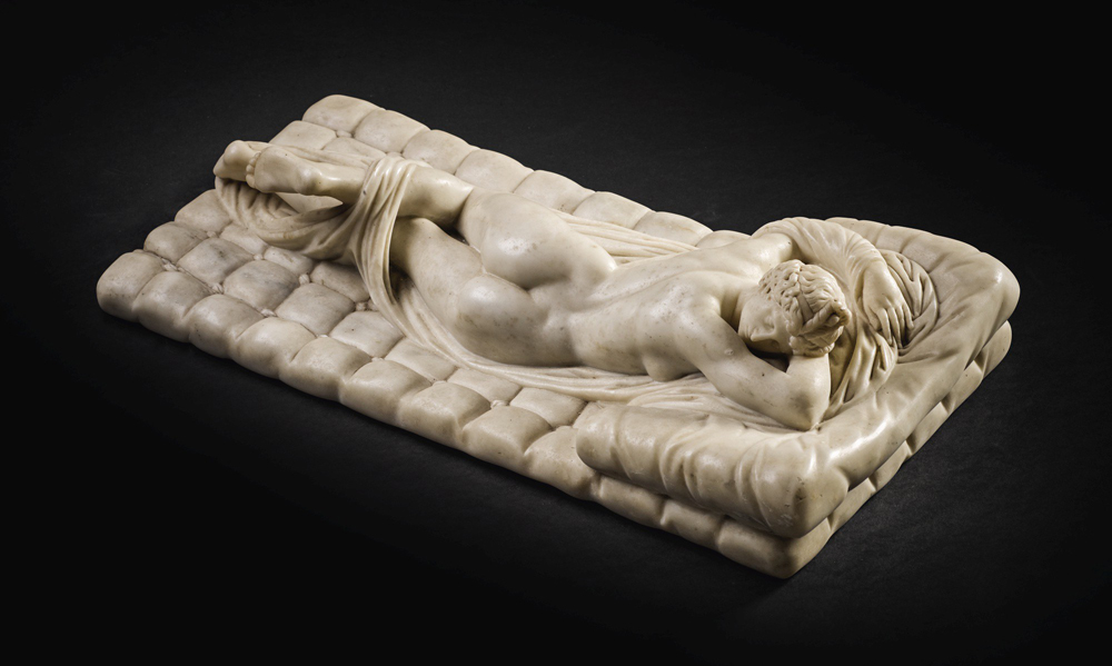 Sleeping Hermaphroditus Statue
