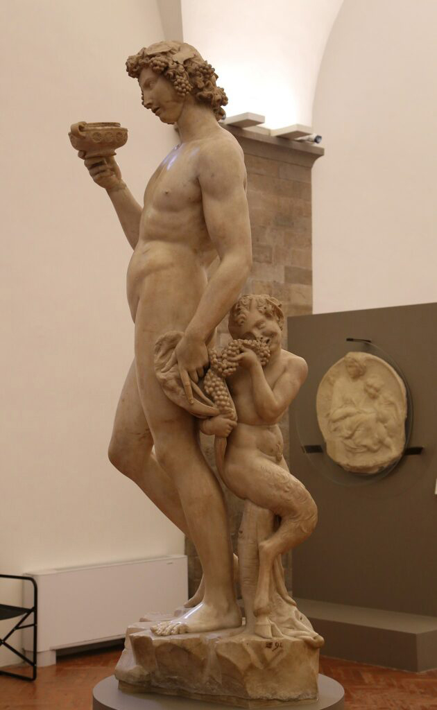 Bacchus Michelangelo Sculpture