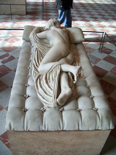 Sleeping Hermaphroditus Statue