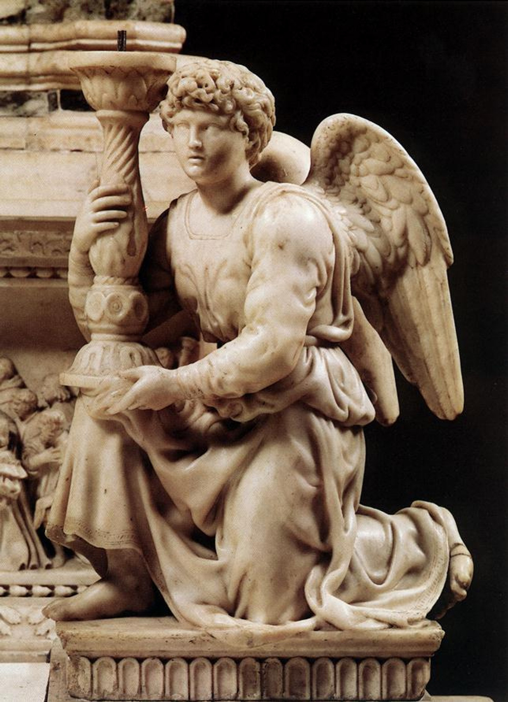 Angel Sculpture by Michelangelo