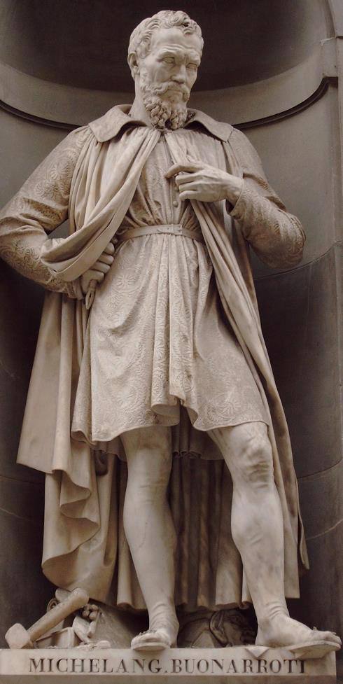 Statue of Michelangelo Buonarroti
