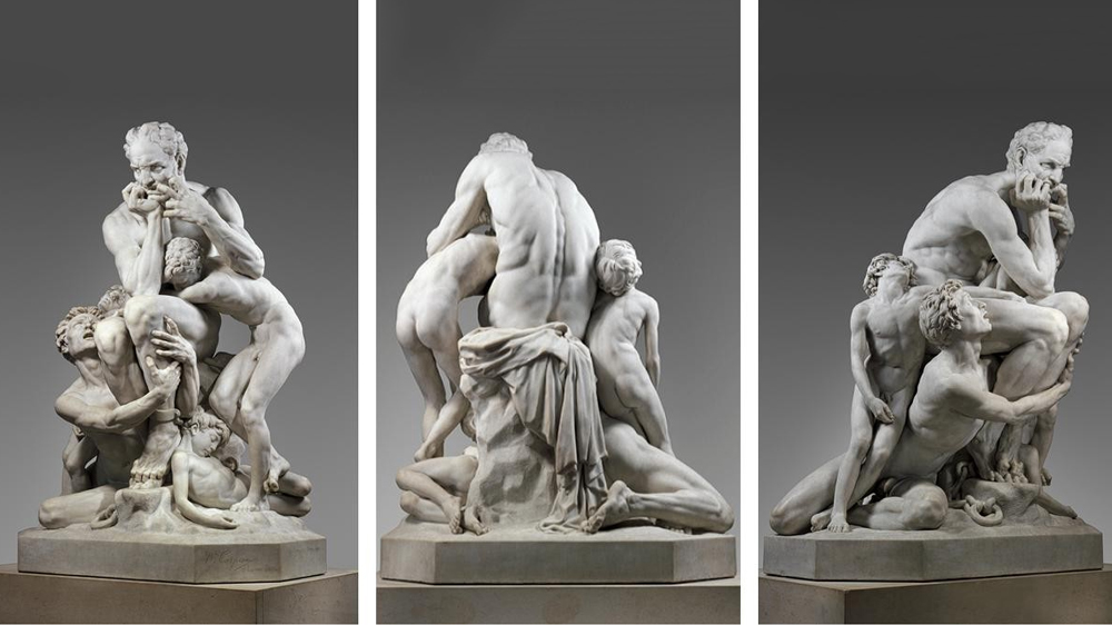 Ugolino And His Sons Sculpture