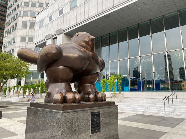 Botero Bird Sculpture