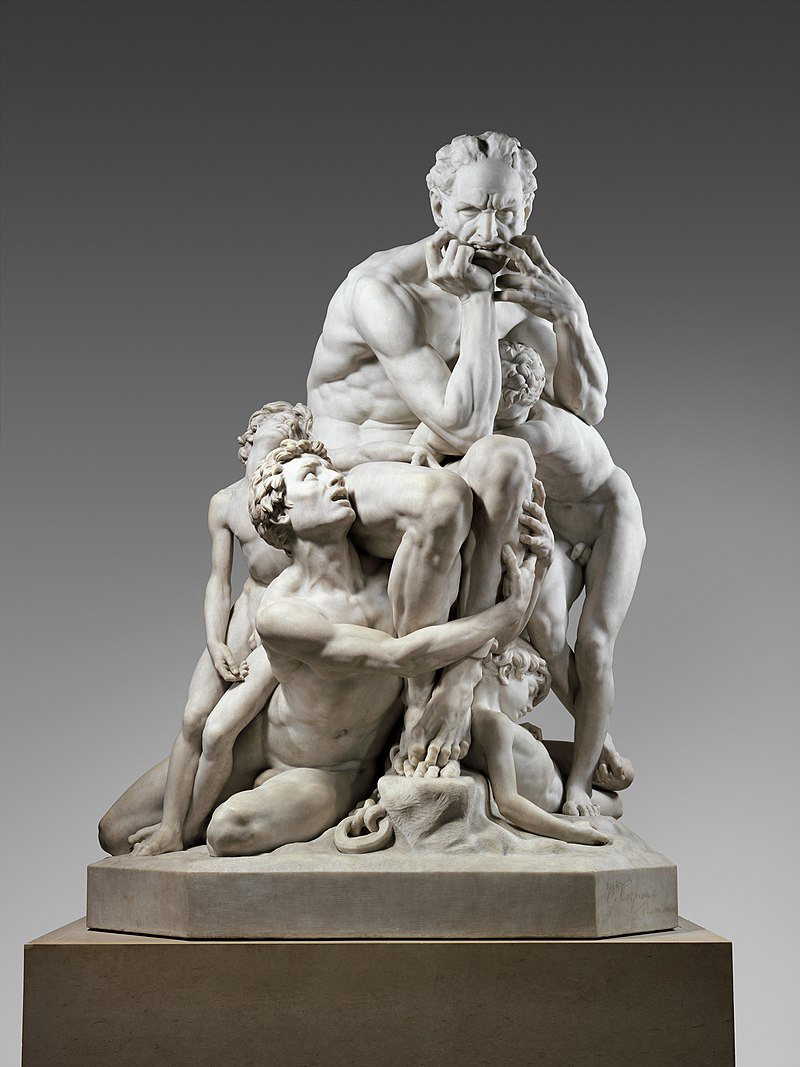 Ugolino And His Sons Sculpture