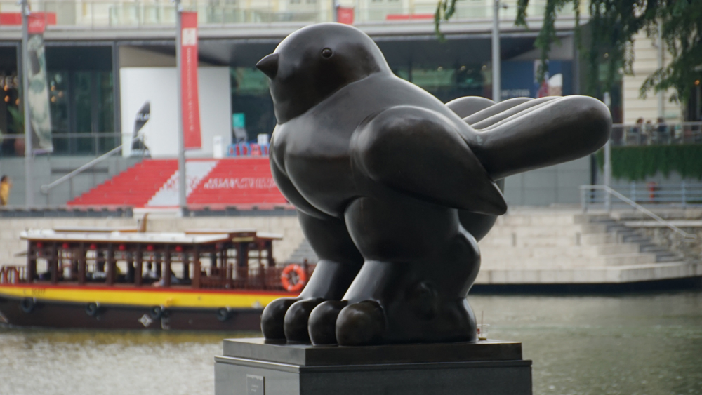 Botero Bird Sculpture