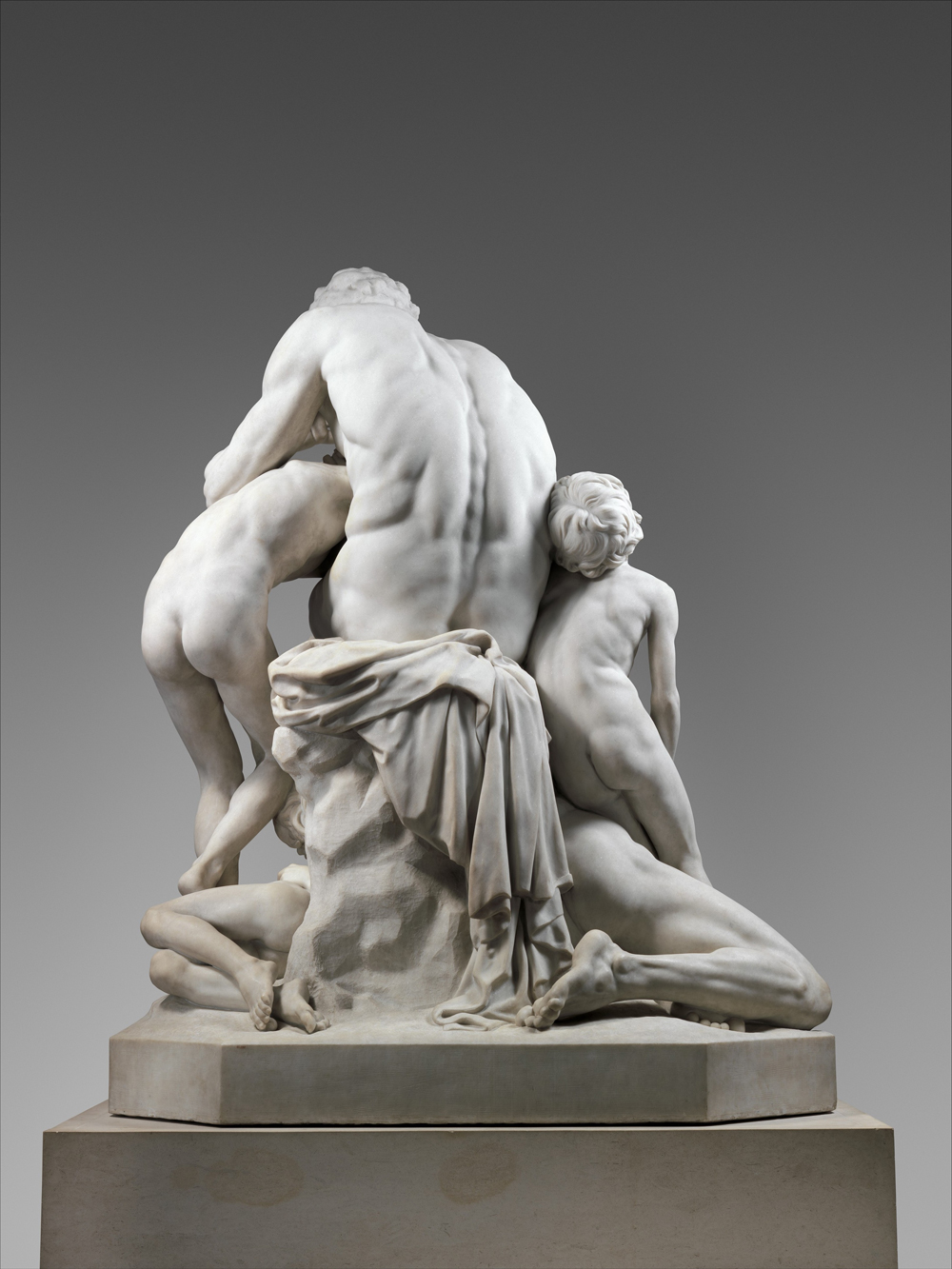 Ugolino And His Sons Sculpture