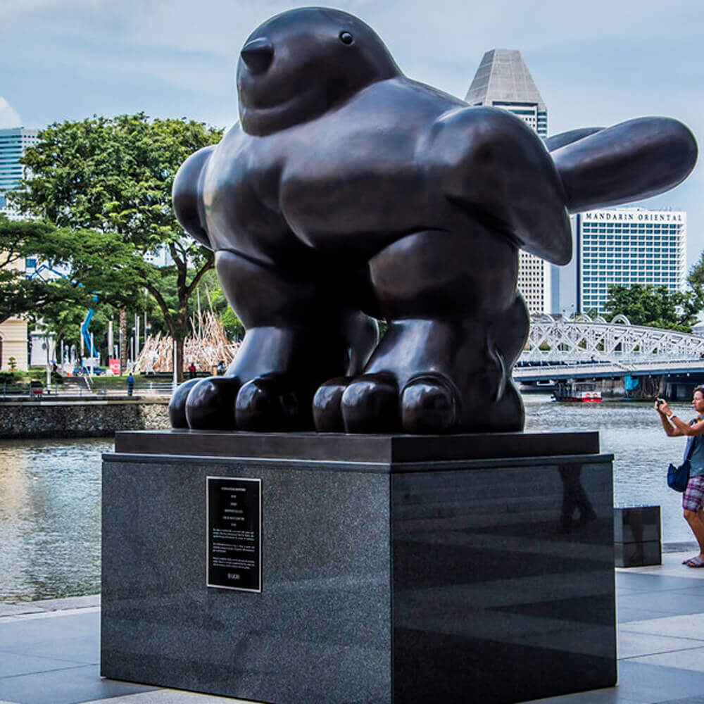 Botero Bird Sculpture