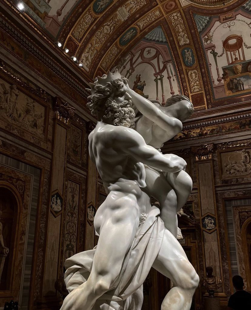 Pluto and Proserpina Statue