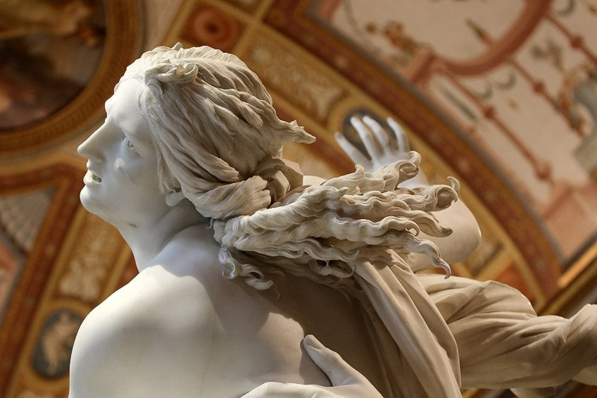 Pluto and Proserpina Statue