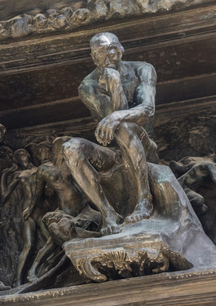 the thinker statue
