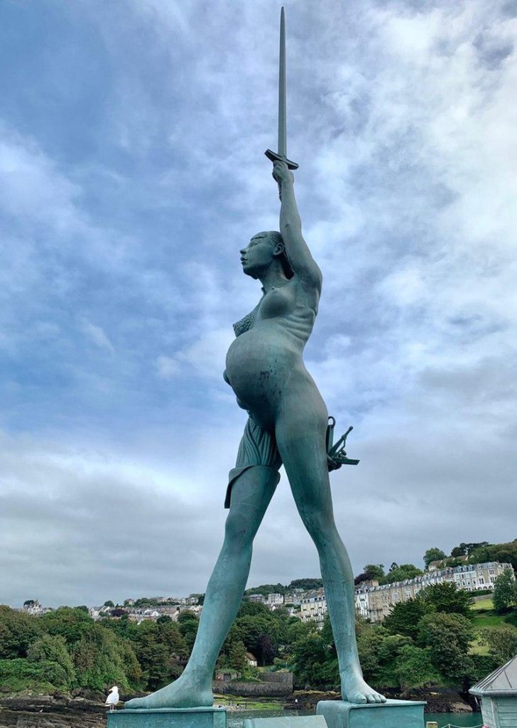 Damien Hirst Verity Statue