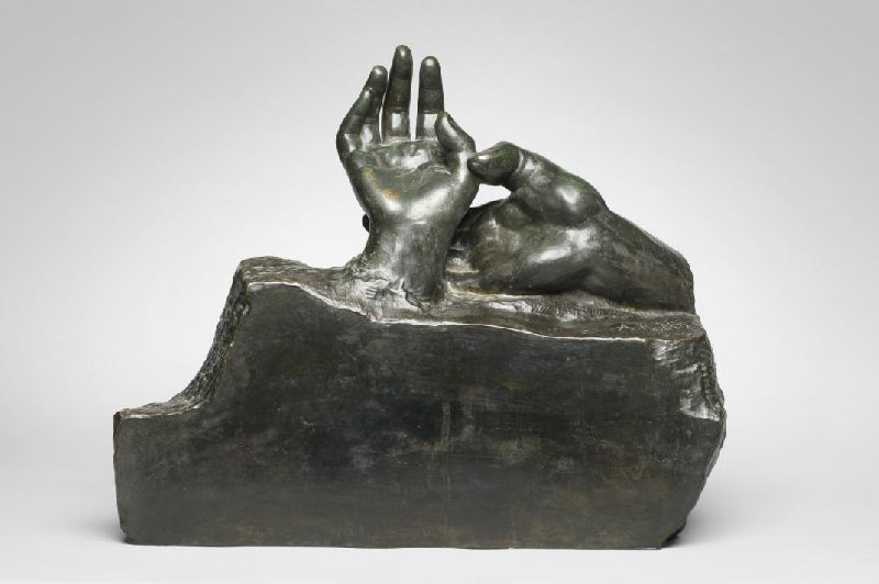 Rodin Hands Sculpture