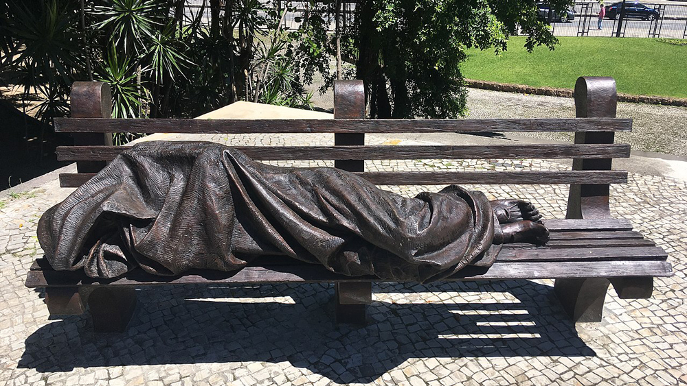 Homeless Jesus Sculpture