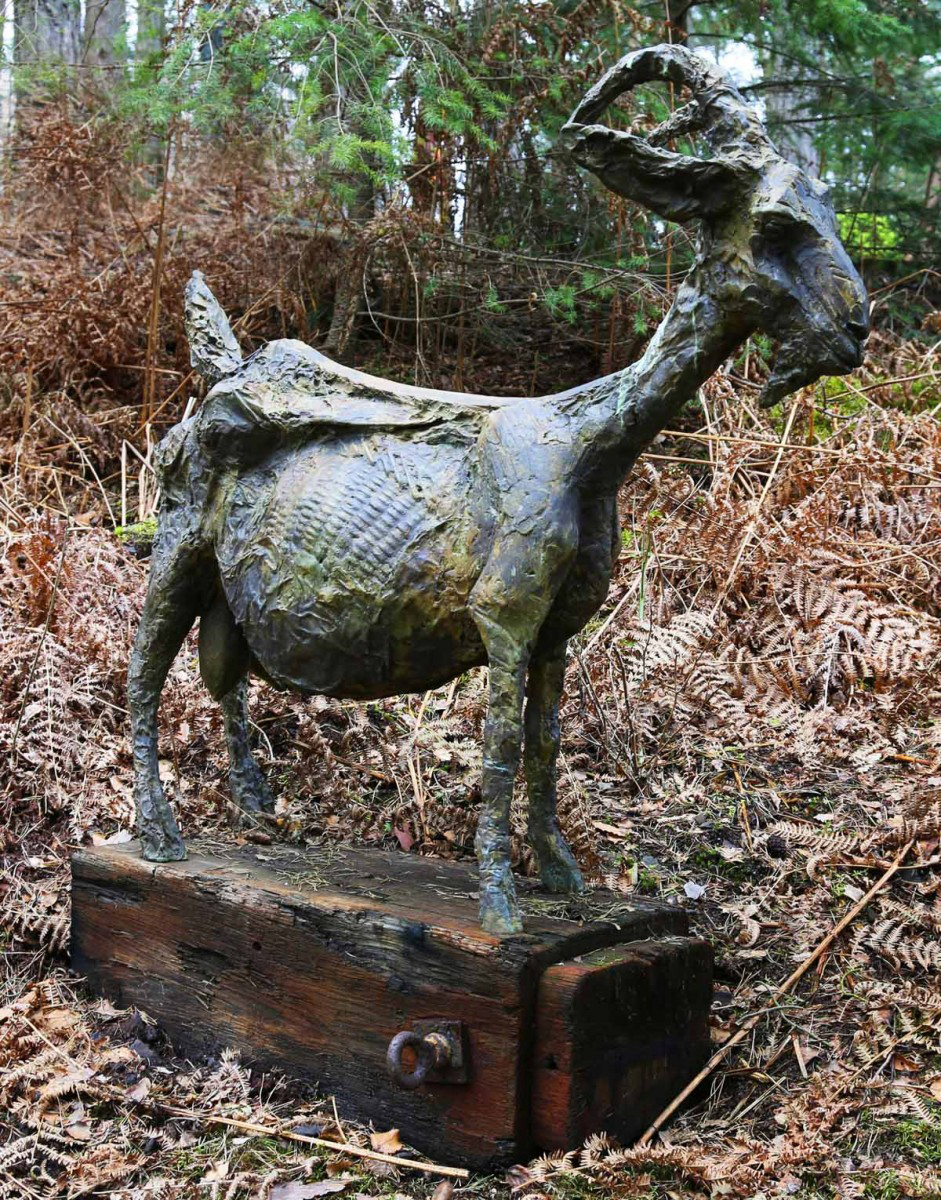picasso goat sculpture