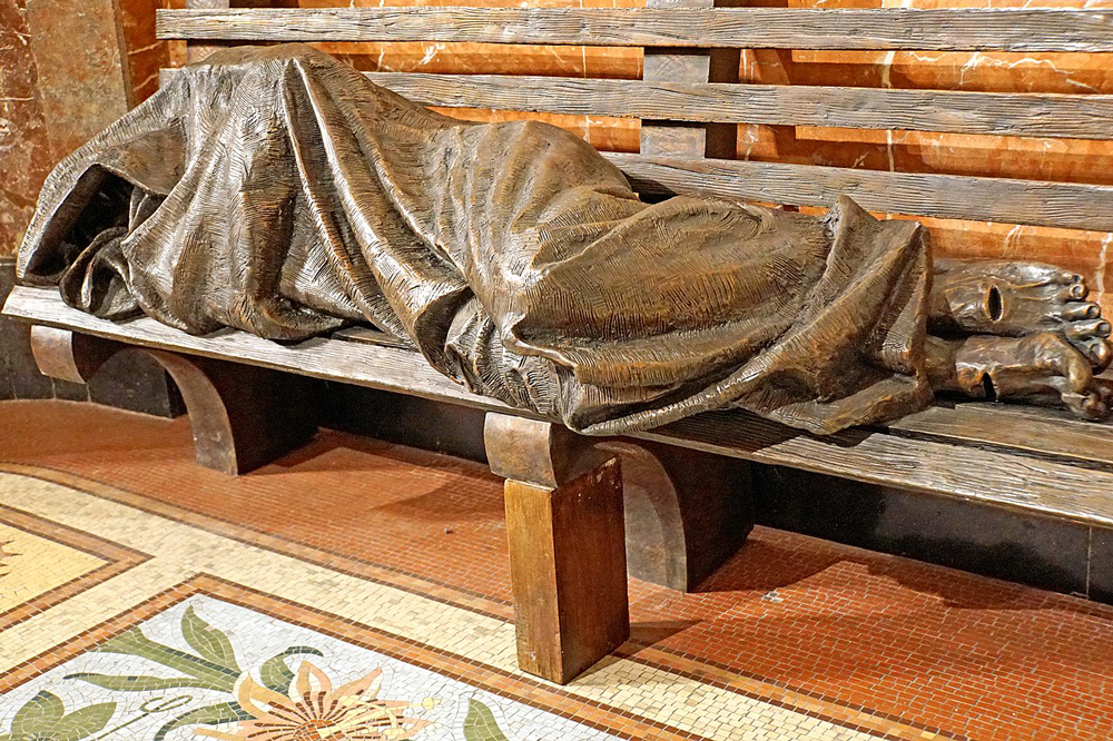 Homeless Jesus Sculpture