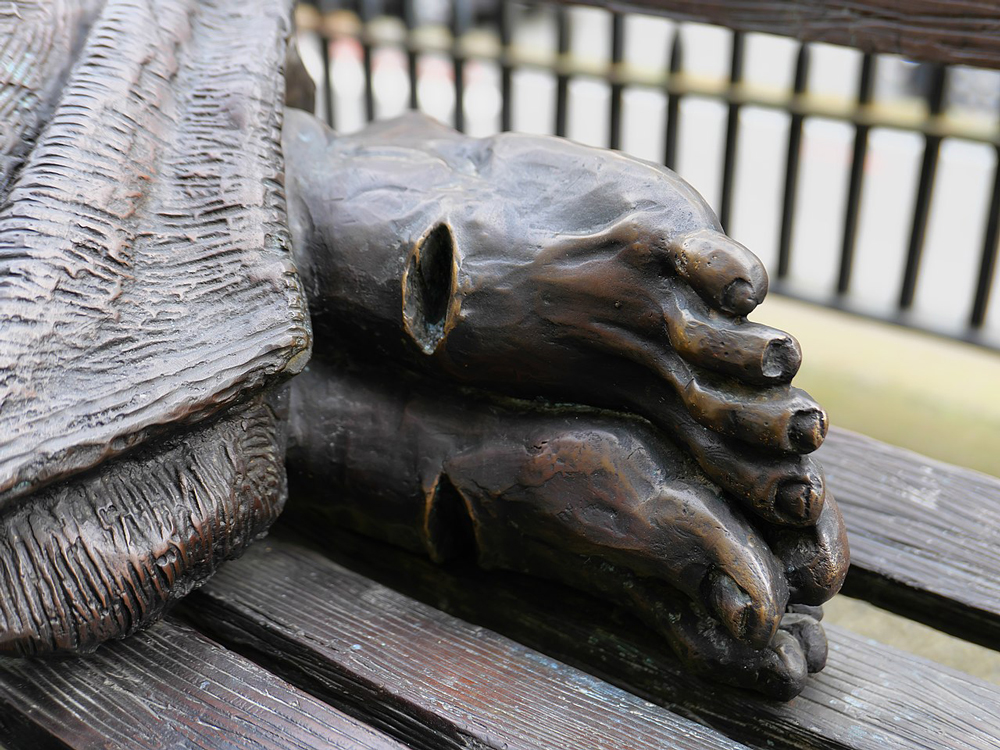 Homeless Jesus Sculpture