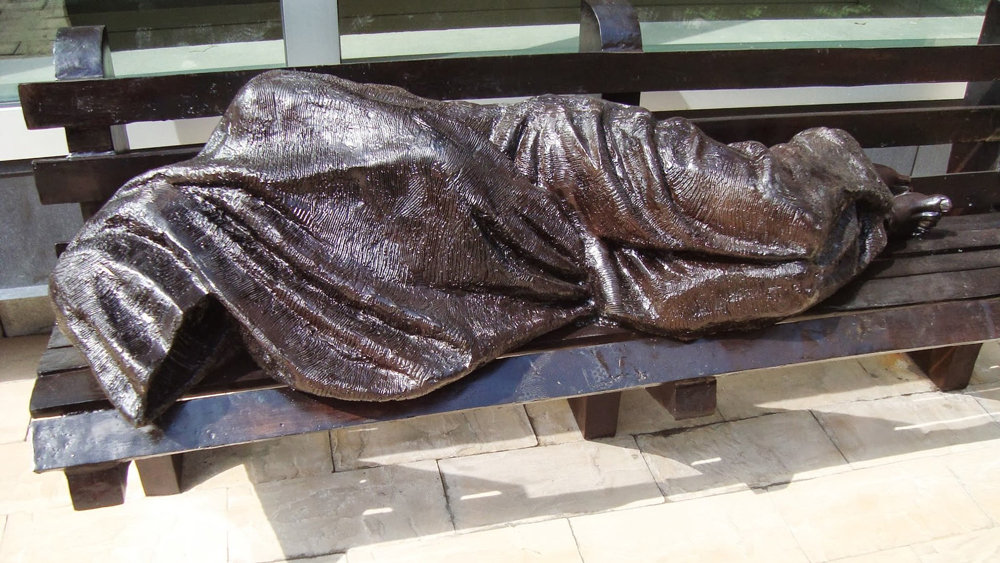 Homeless Jesus Sculpture
