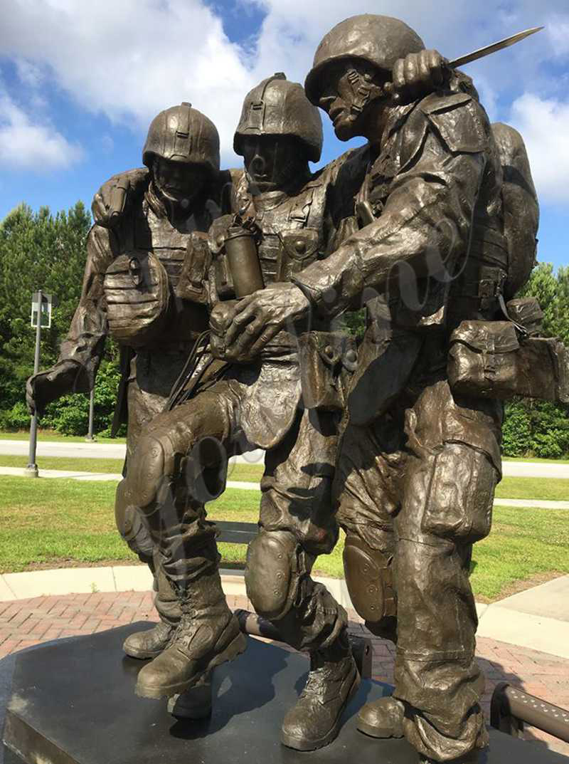 No Man Left Behind Sculpture