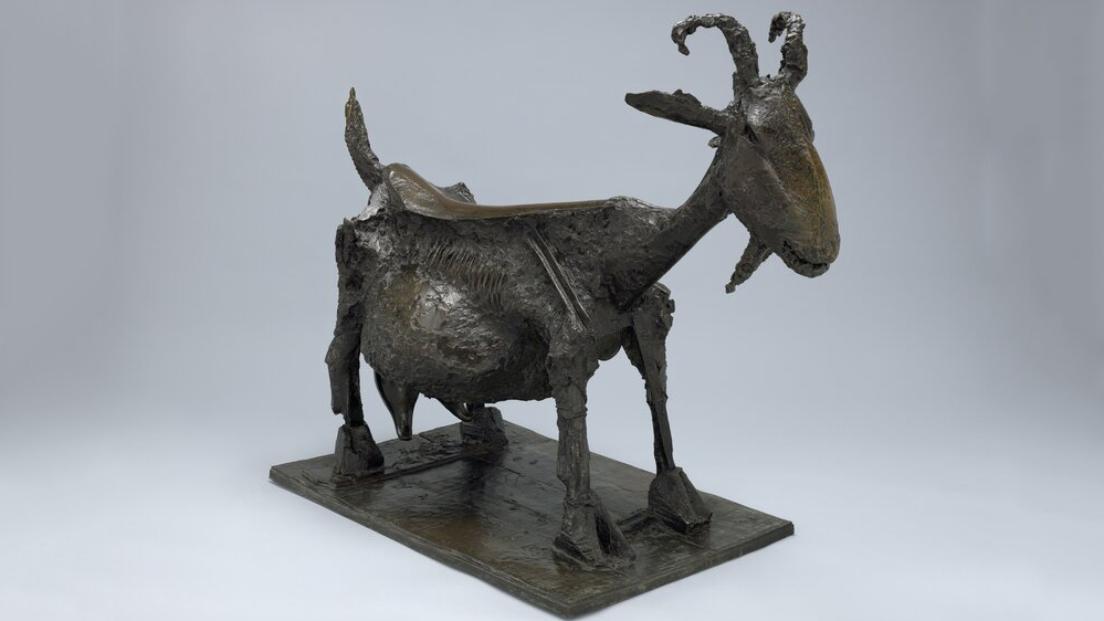 picasso goat sculpture