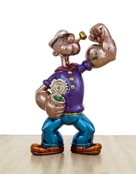 jeff koons popeye